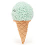 Jellycat Irresistible Ice Cream Mint Side