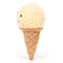 Jellycat Irresistible Ice Cream Vanilla Side