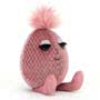 Jellycat Pink Topaz Fabbyegg 
