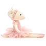 Jellycat Pirouette Mouse Candy Side