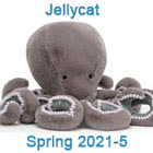 Jellycat New Soft Toys Spring 2021 including Sage Dragon, Kooky Cosmetic Lipstick and Riverside Rambler Otter
