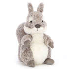 Jellycat Squirrel soft toys. Every design including Tumbletuft, Ambrosie and Willow with free UK Tracked Delivery on all Jellycat Squirrel orders over £25.