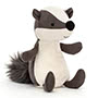 Jellycat Suedetta Badger 