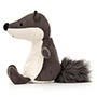 Jellycat Suedetta Badger Side