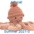 Jellycat New Soft Toys Summer 2021 including Cozi Odell and Odyssey Octopus