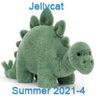 Jellycat New Soft Toys Summer 2021 including Fossilly Stegasaurus