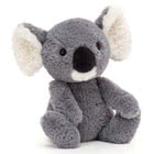 Jellycat Tumbletuft Fox, Kitten, Koala, Mouse, Pig and Squirrel