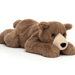 Woody Bear Lying