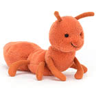 Jellycat Wriggidig soft toys including the Ant, Bug and Caterpillar all coming with UK tracked delivery.