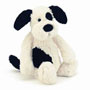 Bashful Black & Cream Puppy Small Image