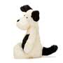 Jellycat Bashful Black & Cream Puppy Side