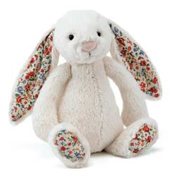 Bashful Blossom Cream Bunny