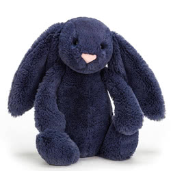 Bashful Navy Bunny