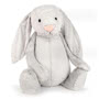 Jellycat Bashful Silver Bunny Very Big Very Big