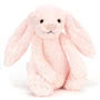 Bashful Pink Bunny Rattle  Small Image