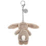 Jellycat Bashful Beige Bunny Bag Charm Back