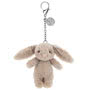 Bashful Beige Bunny Bag Charm Small Image