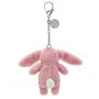 Jellycat Bashful Tulip Bunny Bag Charm Back
