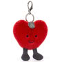 Amuseable Heart Bag Charm Small Image