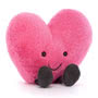 Jellycat Amuseable Hot Pink Heart Large