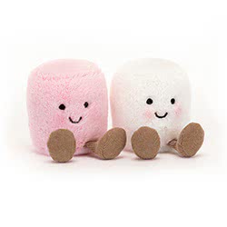 Amuseable Pink and White Marshmallows