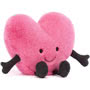 Jellycat Amuseable Pink Heart Large Large