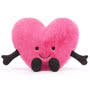 Jellycat Amuseable Pink Heart Little front