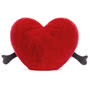 Jellycat Amuseable Red Heart Large Back