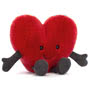Jellycat Amuseable Red Heart Little Little