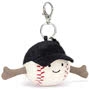 Jellycat Amuseable Sports Baseball Bag Charm 