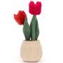 Jellycat Amuseable Tulip Pot Back
