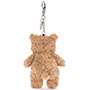 Jellycat Bartholomew Bear Bag Charm Back