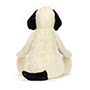 Jellycat Bashful Black & Cream Puppy Giant Back