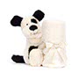 Bashful Black & Cream Puppy Soother Small Image