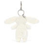 Jellycat Bashful Bunny Cream Bag Charm Back