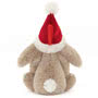 Jellycat Bashful Christmas Bunny Decoration Back