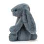 Jellycat Bashful Dusky Blue Bunny Side