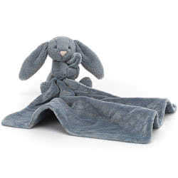 Bashful Dusky Blue Bunny Soother