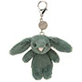 Jellycat Bashful Forest Bunny Bag Charm 