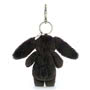 Jellycat Bashful Inky Bunny Bag Charm Back