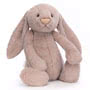 Jellycat Bashful Luxe Bunny Rosa Huge