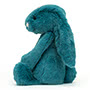 Jellycat Bashful Mineral Blue Bunny Side