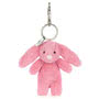 Bashful Bunny Pink Bag Charm