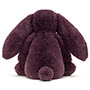 Jellycat Bashful Plum Bunny Back