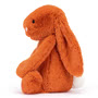 Jellycat Bashful Tangerine Bunny Side