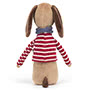 Jellycat Beatnik Buddy Sausage Dog Back