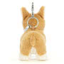 Jellycat Betty Corgi Bag Charm Back