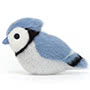 Jellycat Birdling Blue Jay Side