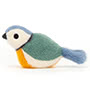 Jellycat Birdling Blue Tit Side
