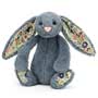 Jellycat Blossom Dusky Blue Bunny Small